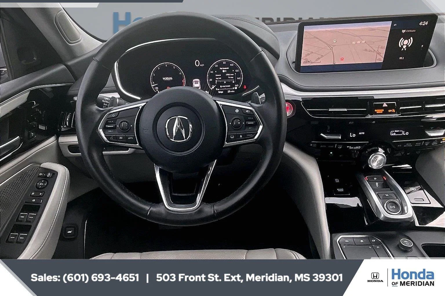 Used 2023 Lunar Silver Metallic Acura w/Tech image 5