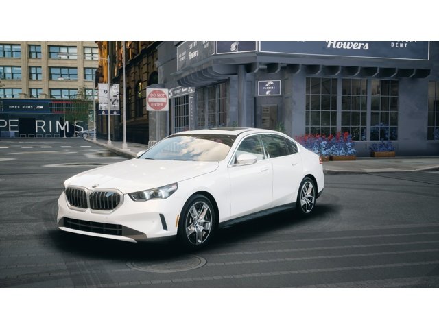 New 2027 Mineral White Metallic BMW 530i image 1