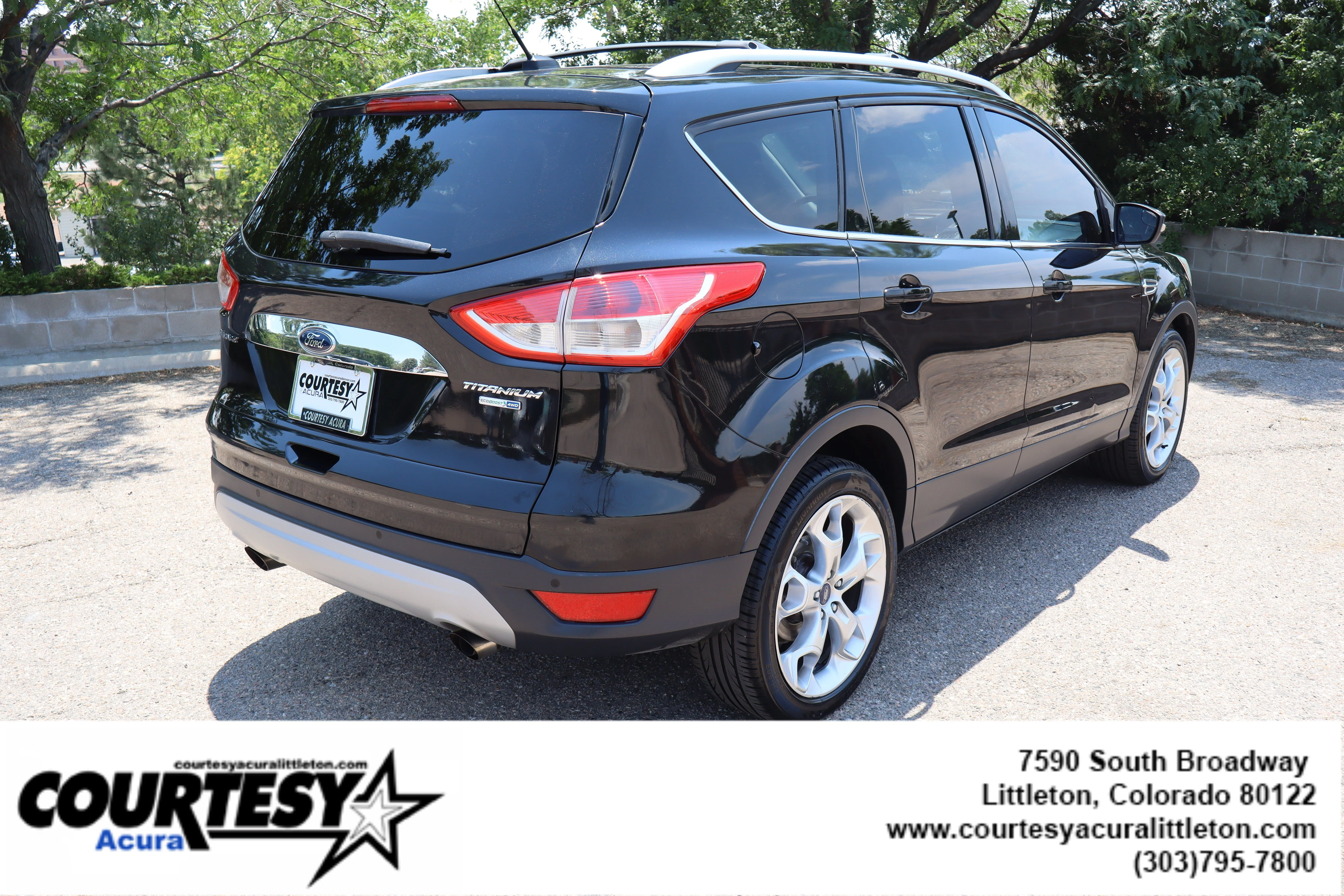 Used 2014 Black Ford Titanium image 6