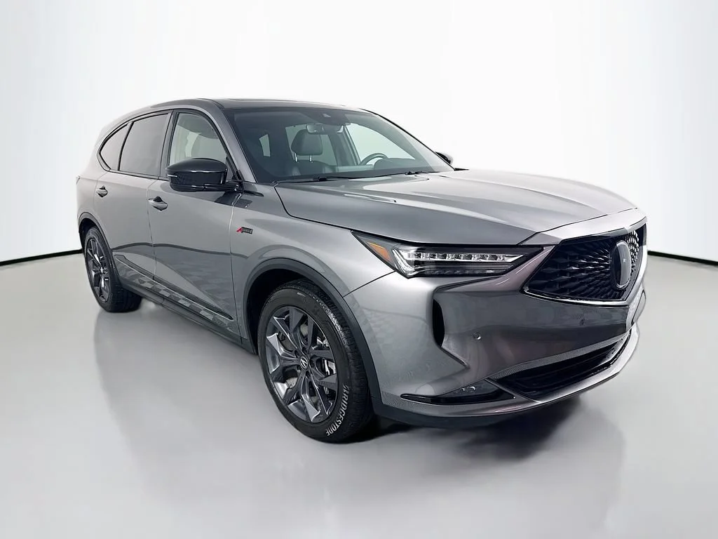 Certified Used 2024 Liquid Carbon Metallic Acura SH-AWD A-SPEC image 35