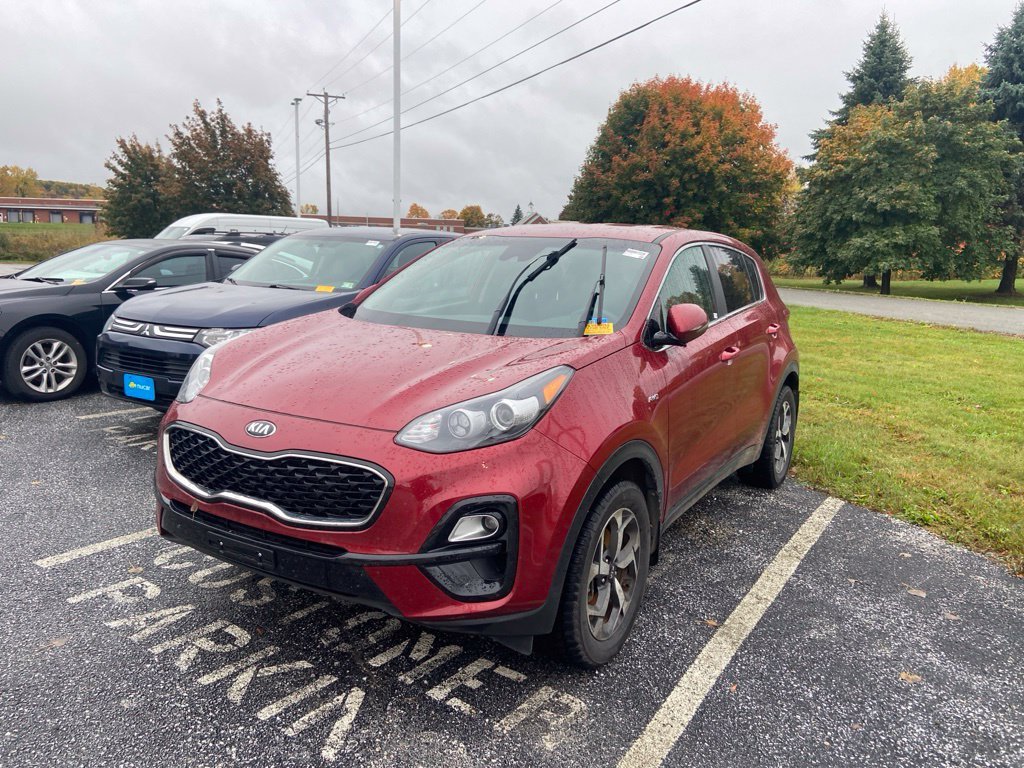 Used 2020 Hyper Red Kia LX image 3