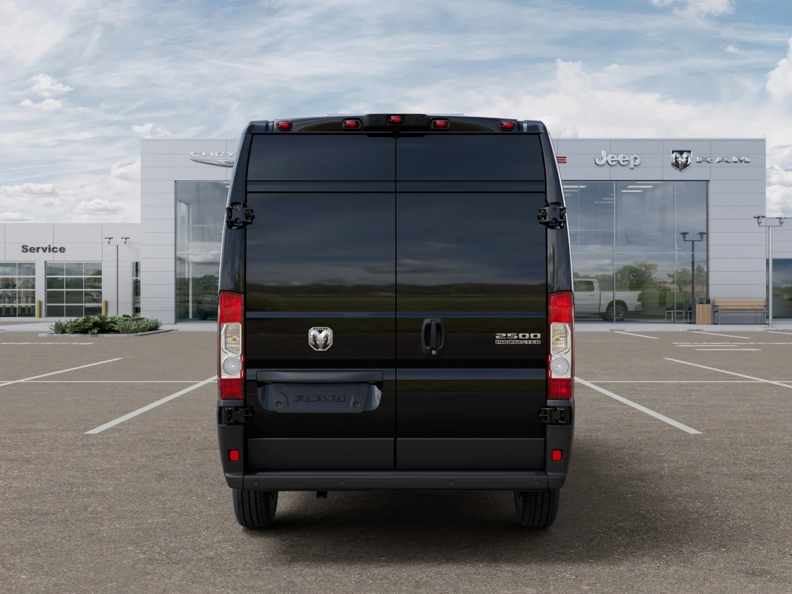 New 2026 Black Clear-Coat Exterior Paint RAM High Roof image 34