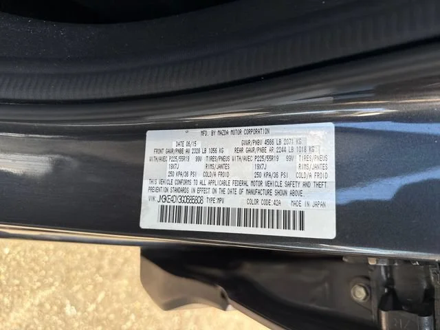 Used 2016 Meteor Gray Mazda Grand Touring image 16