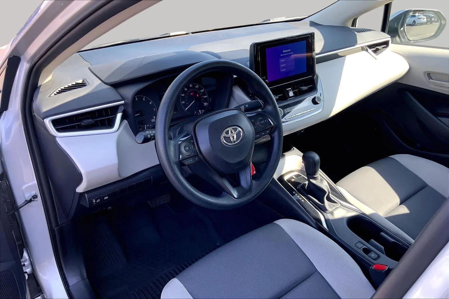 Certified Used 2025 Classic Silver Metallic Toyota LE image 17