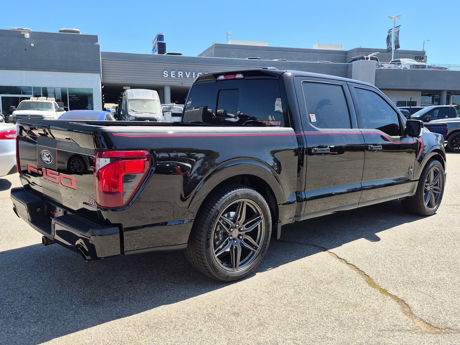 New 2026 Agate Black Metallic Ford XLT image 6