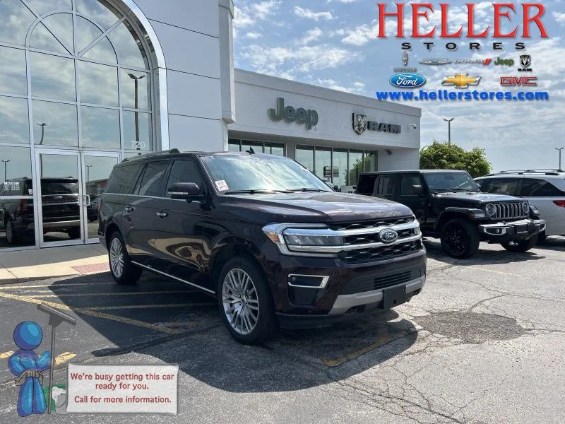 Used 2024 Red Metallic Ford Limited image 1