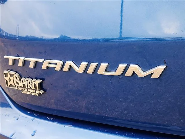 Used 2024 Blue Ford Titanium All-Wheel Drive image 8