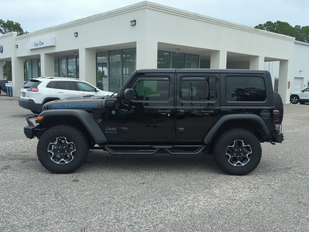 Used 2023 Black Jeep Rubicon 4xe image 2