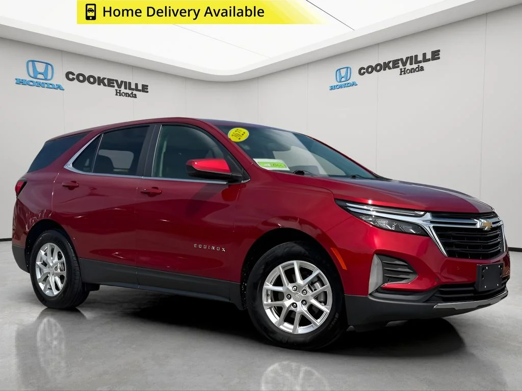 Used 2022 Cherry Red Tintcoat Chevrolet LT image 1