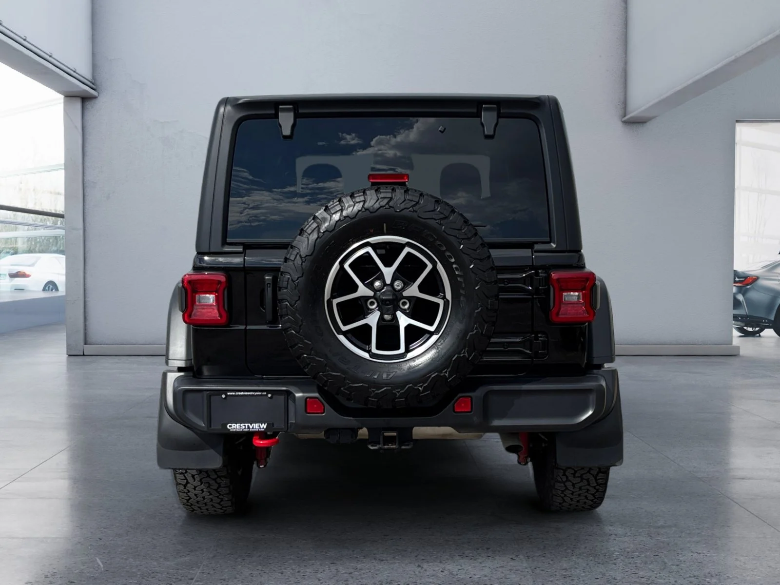 New 2025 Black Jeep Rubicon image 4