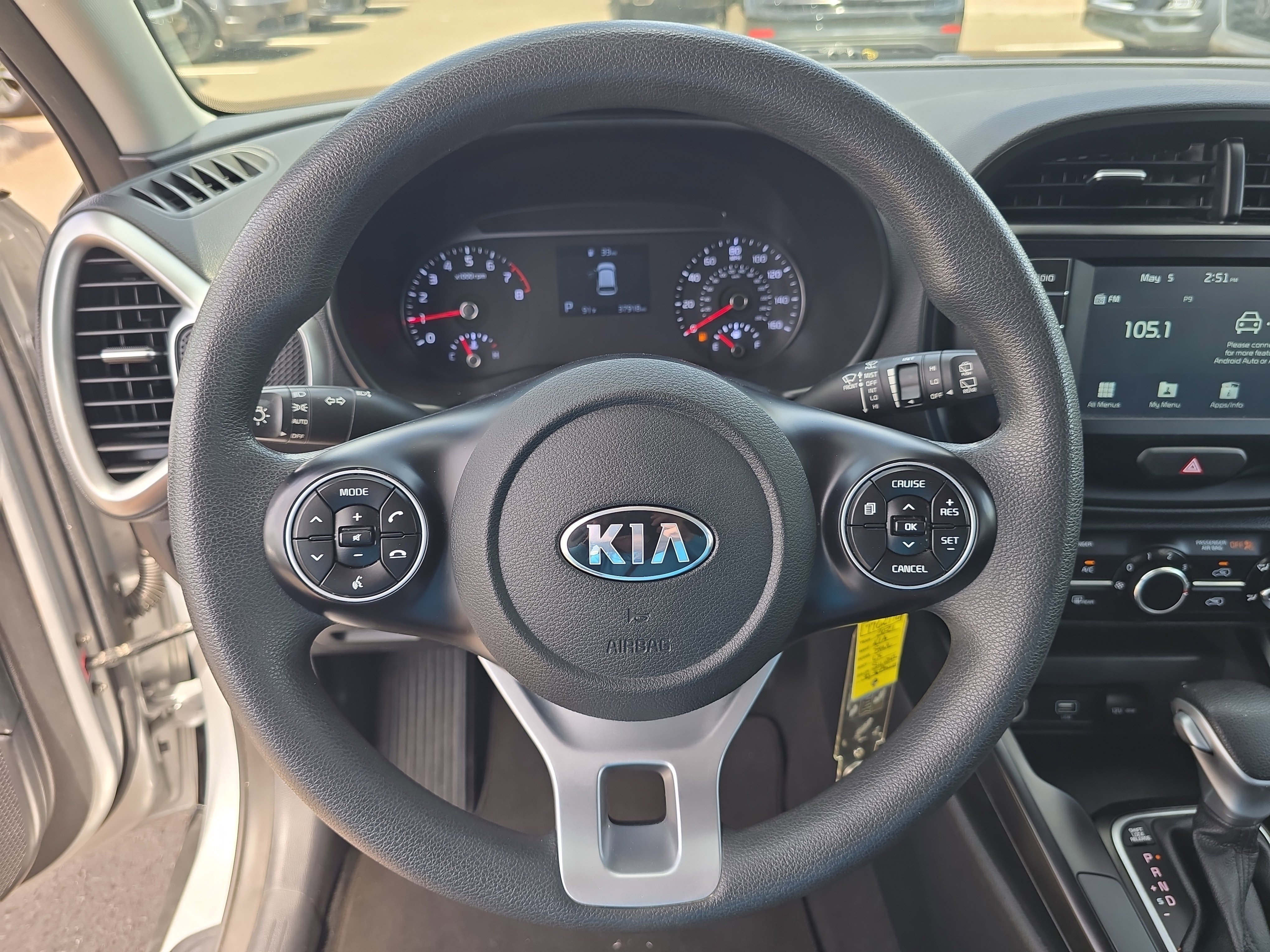 Certified Used 2021 Sparkling Silver Kia LX image 28