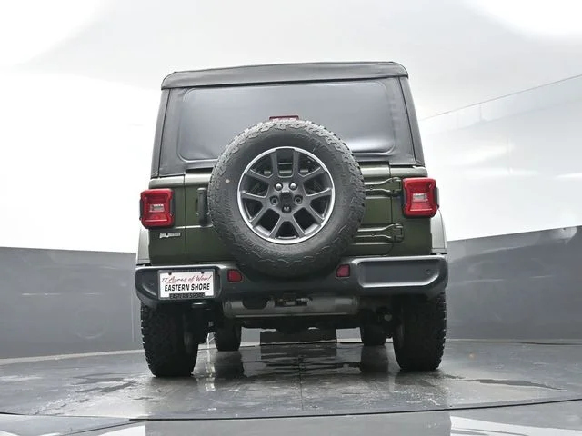 Used 2021 Green Jeep Unlimited Sport image 39