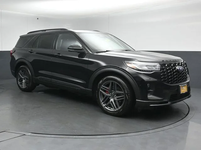 Certified Used 2025 Agate Black Metallic Ford ST image 1
