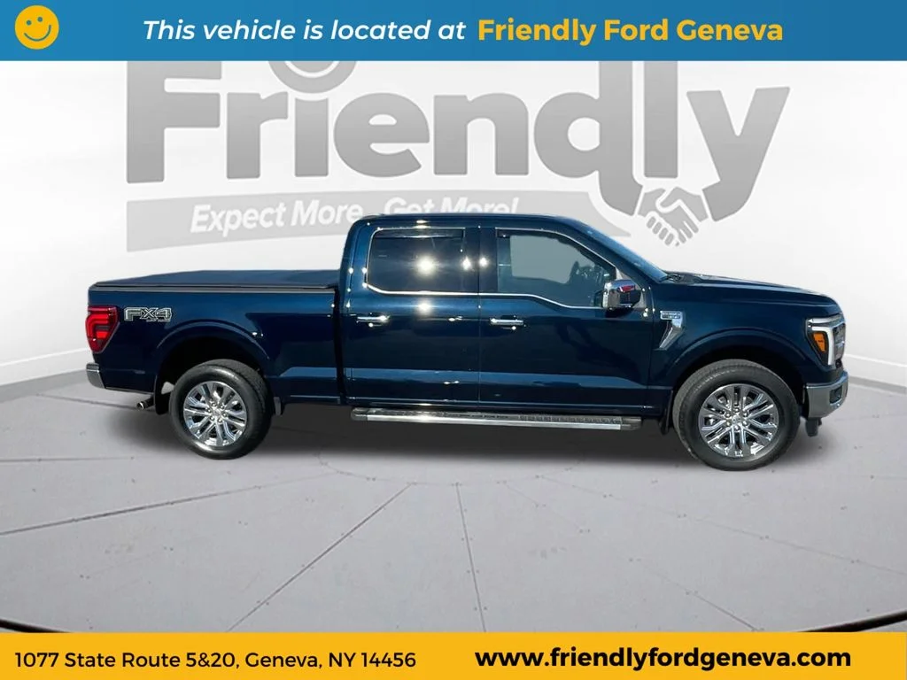 Used 2025 Blue Ford Lariat image 4