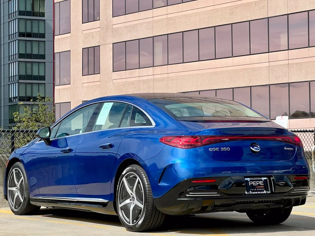 Certified Used 2023 Blue Mercedes-Benz 350 Sedan image 5