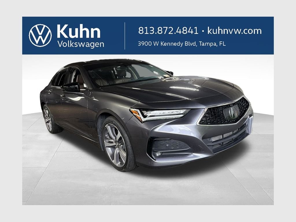 Used 2022 Gray Acura Advance image 1