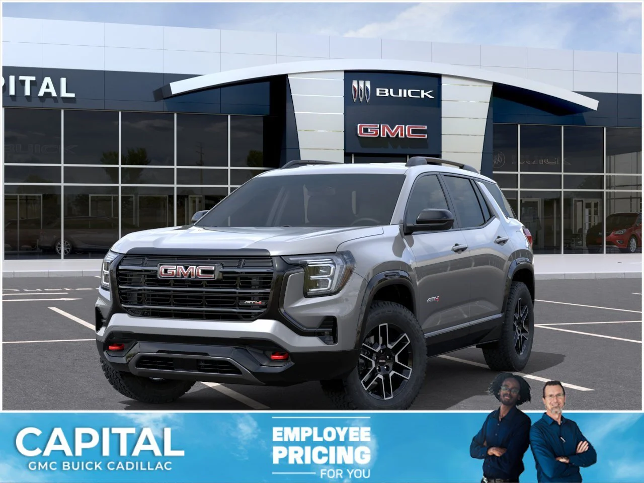 New 2027 Sterling Metallic GMC AWD AT4 image 1