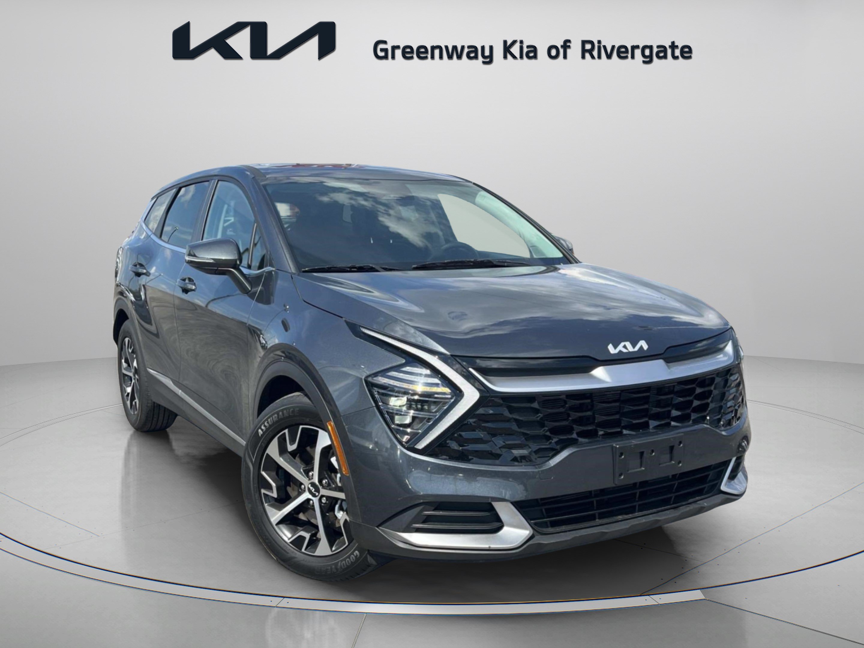 Used 2024 Gravity Gray Kia EX image 1