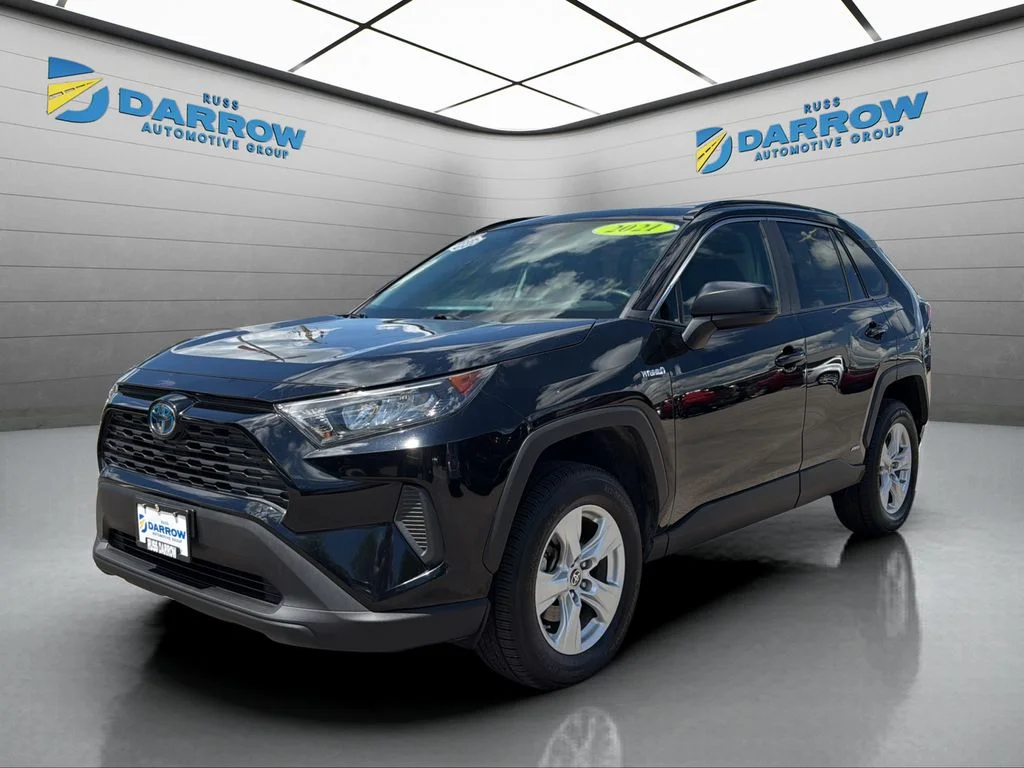 Used 2021 Black Toyota LE image 1
