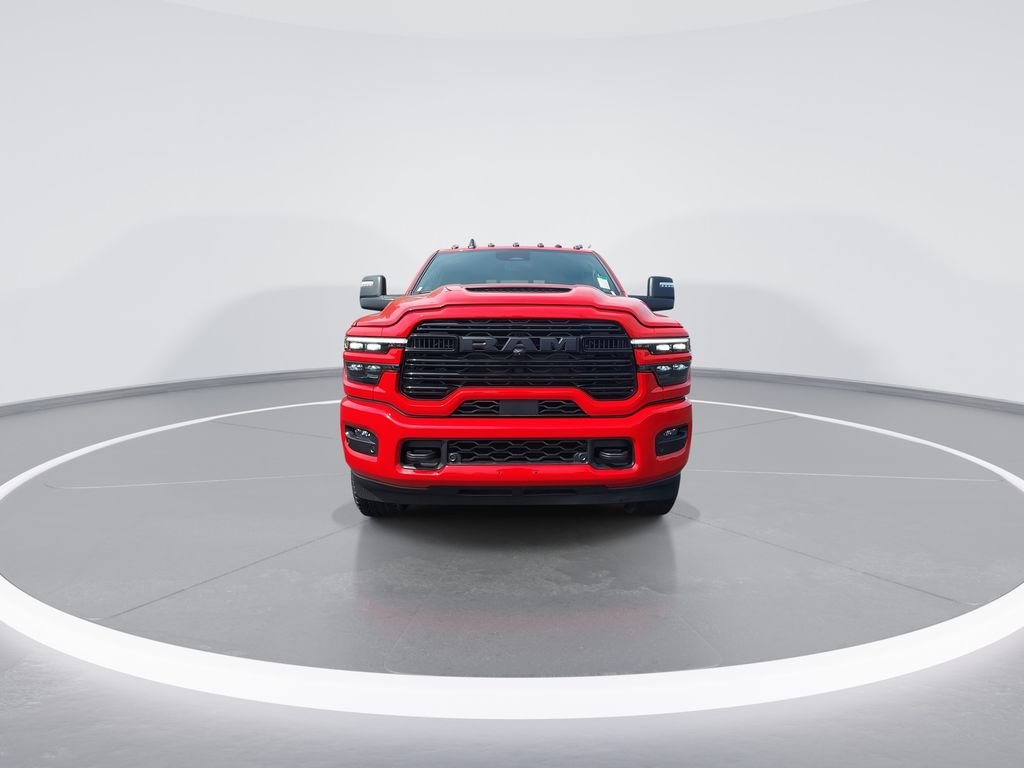 New 2026 Flame Red Clear-Coat Exterior Paint RAM Laramie image 3