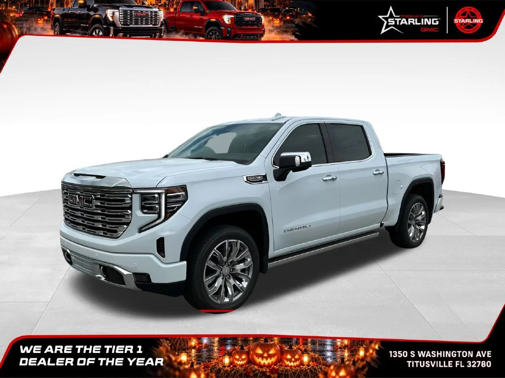 New 2026 Glacier White Tricoat GMC Denali image 1