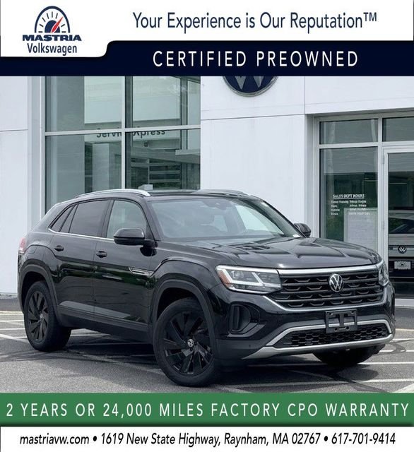 Certified Used 2024 Black Volkswagen 2.0T SE w/Technology image 1