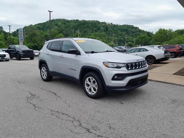 Used 2024 Silver Jeep Latitude image 2