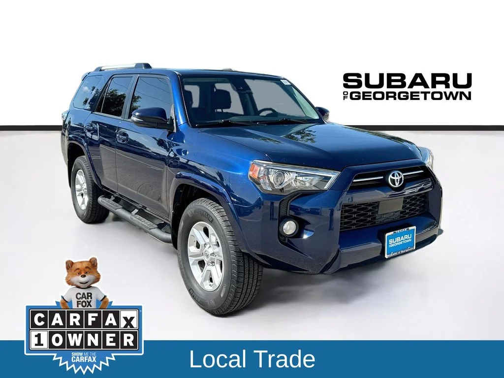 Used 2020 Blue Toyota SR5 Premium image 1