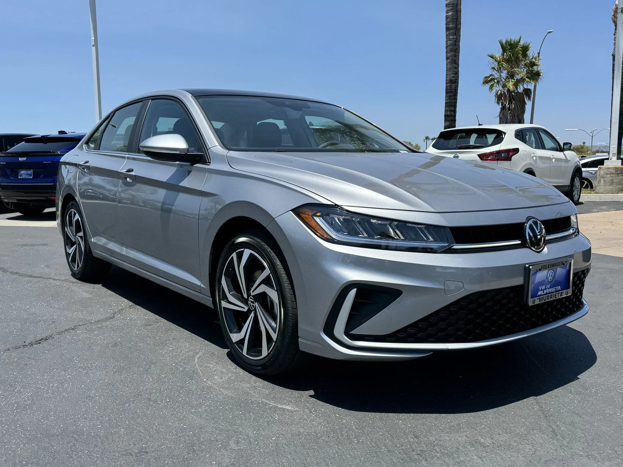New 2026 Pyrite Silver Metallic Volkswagen SEL image 2