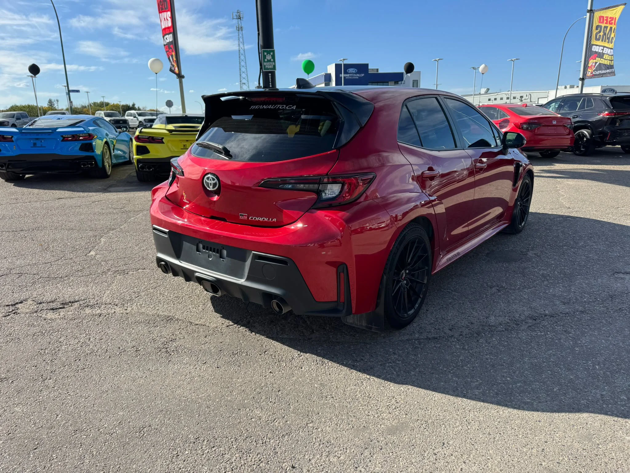 Certified Used 2023 Supersonic Red Toyota Circuit Edition AWD*300HP!! | 1 of 181 | 6spd Manual | Htd Suede Seats | Carbon Roof | Htd Wheel image 12