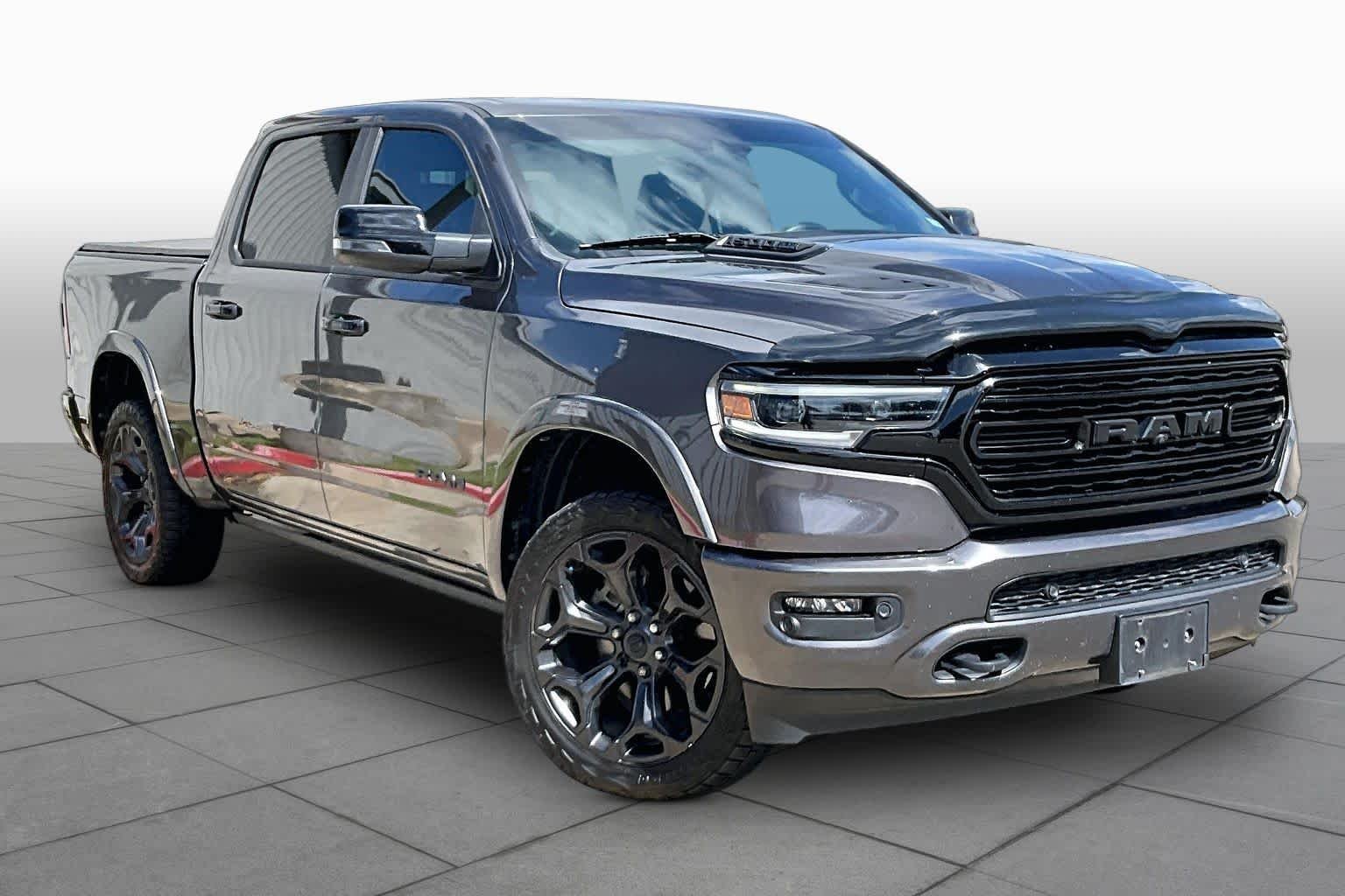 Used 2024 Granite Crystal Metallic Clearcoat Ram Limited image 3