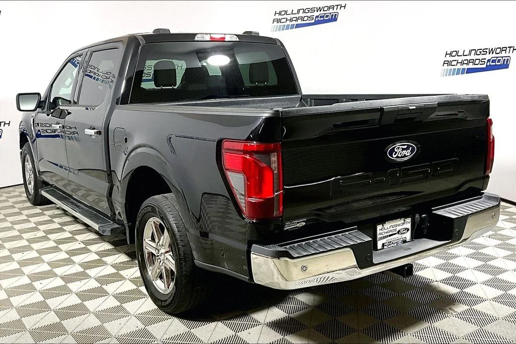Certified Used 2025 Black Metallic Ford XLT image 8