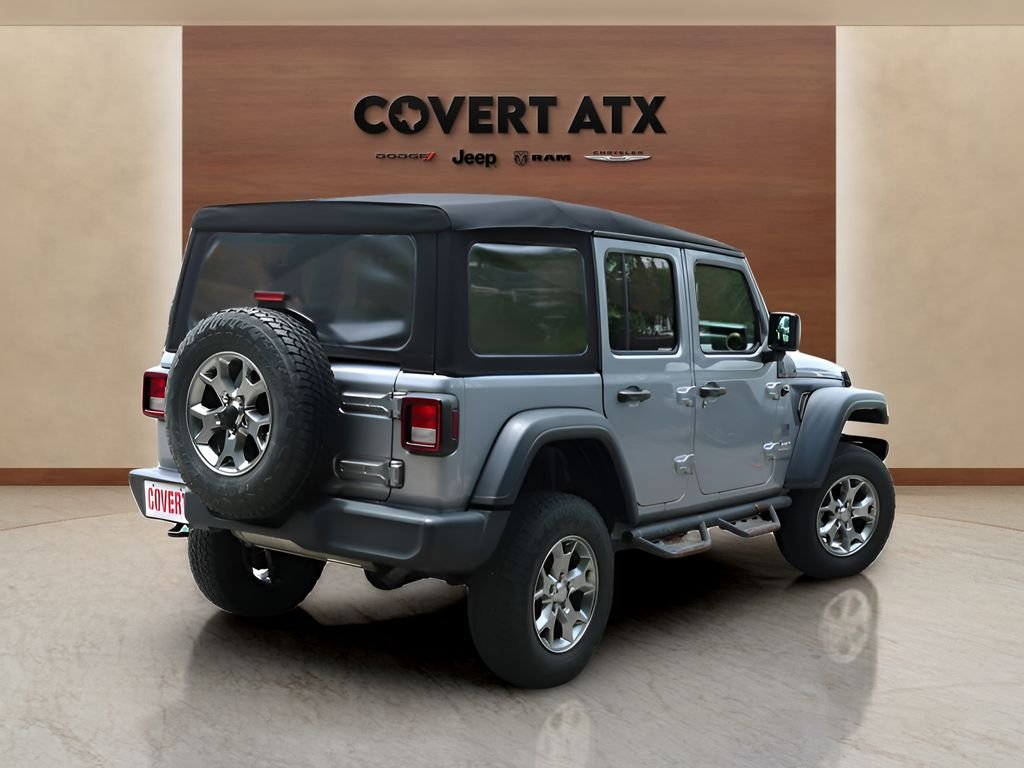 Used 2020 Silver Jeep Unlimited Sport image 5
