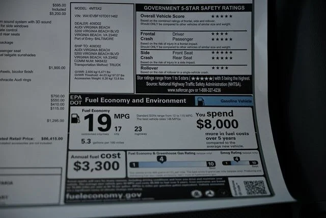 New 2026 Glacier White Metallic Audi 55 Premium Plus image 42