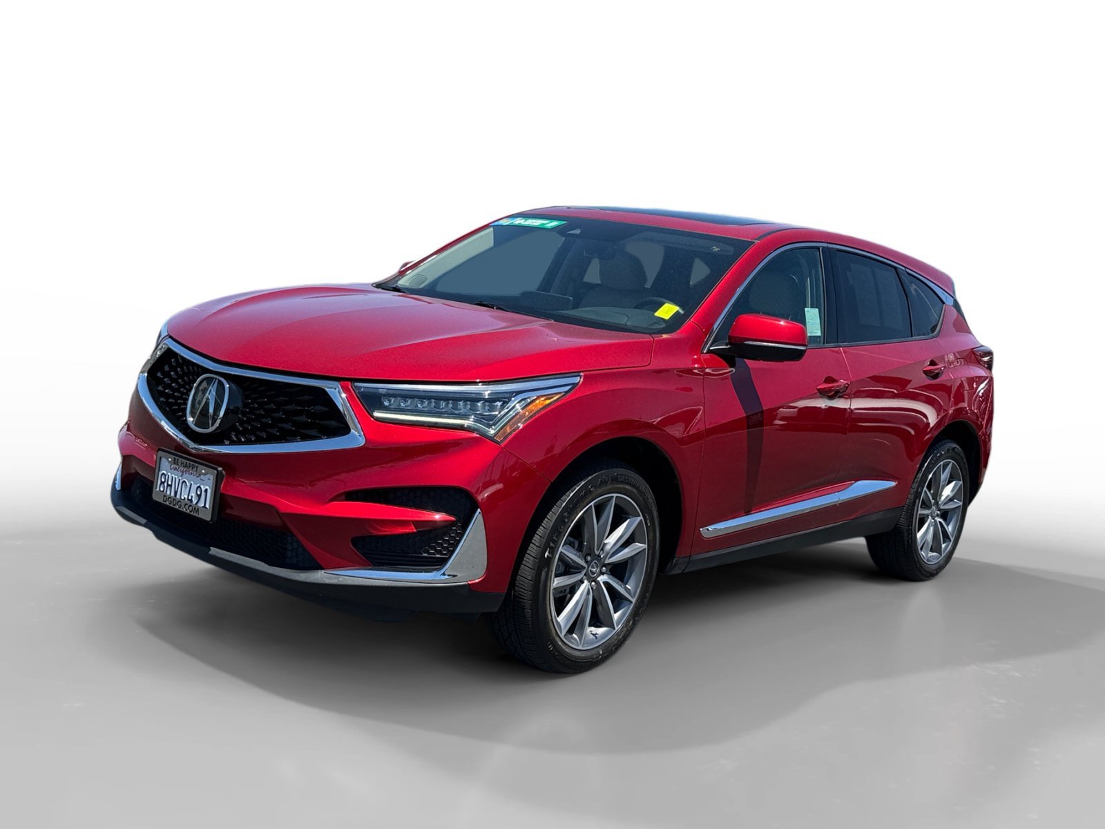 Used 2019 Performance Red Pearl Acura Technology Package image 1