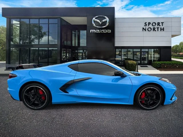 Used 2023 Blue Chevrolet Stingray image 2