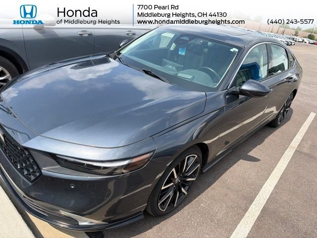 Certified Used 2023 Meteorite Gray Metallic Honda Touring image 1
