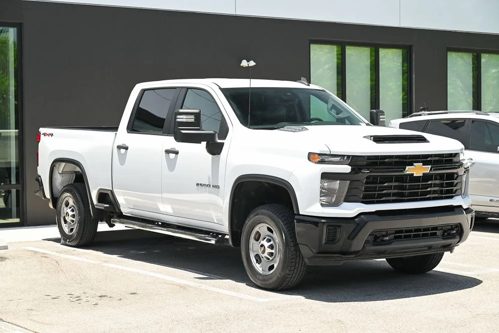 Used 2024 White Chevrolet Work Truck image 4