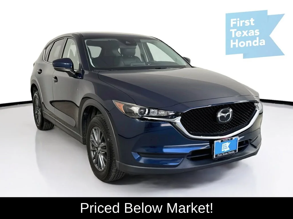 Used 2019 Deep Crystal Blue Mica Mazda Touring image 1