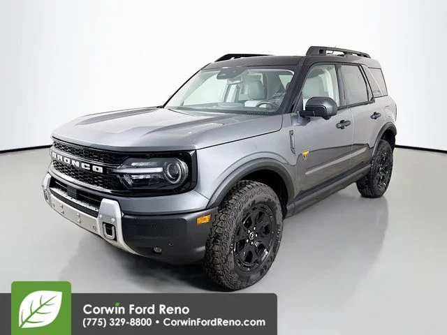 New 2026 Carbonized Gray Metallic Ford Badlands image 3