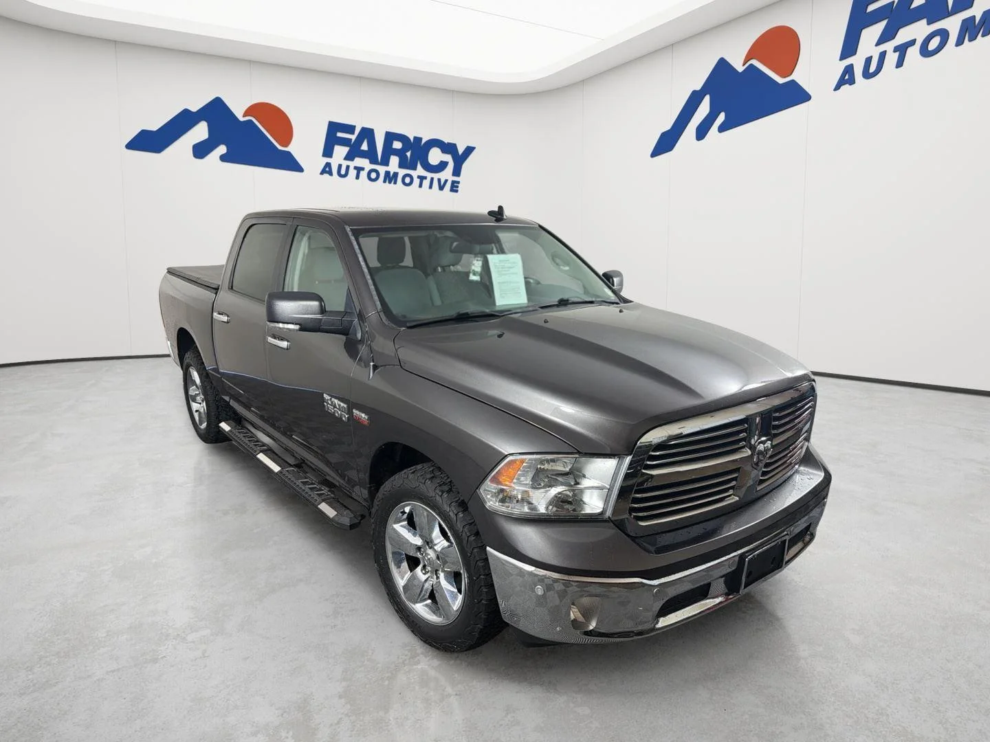 Used 2017 Granite Crystal Metallic Clearcoat Ram Big Horn image 3