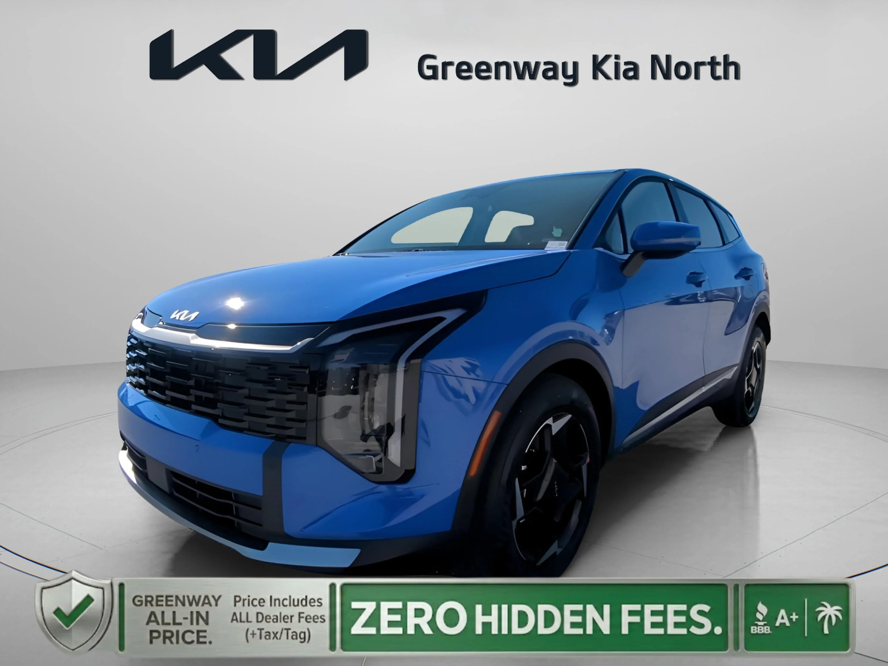 New 2026 Nebular Blue Kia EX image 4