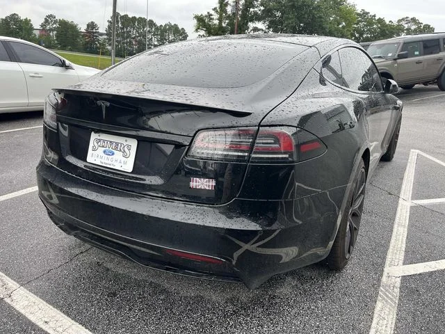 Used 2022 Black Tesla Plaid image 7