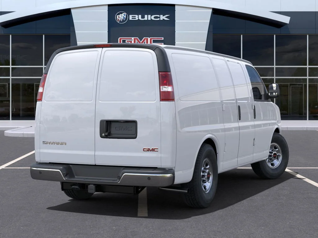 New 2025 Summit White GMC Work Van image 4