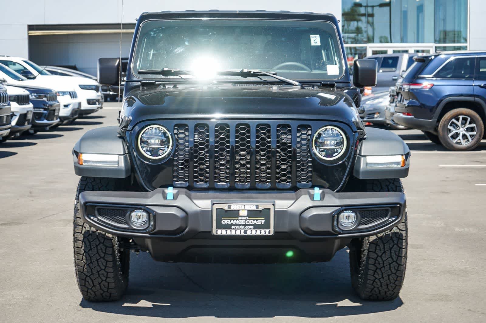 Used 2023 Jeep Wrangler 4xe Willys 4XE with VIN 1C4JJXN63PW689806 for sale in Costa Mesa, CA