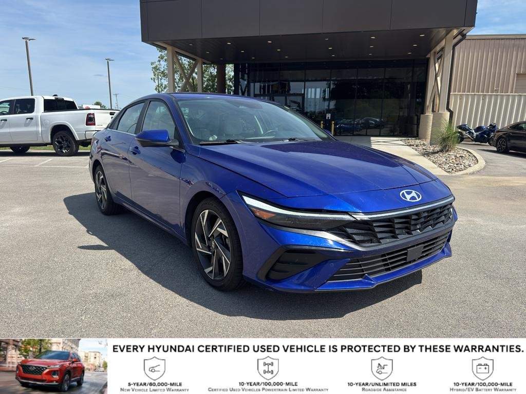 Used 2024 Intense Blue Hyundai Limited image 1
