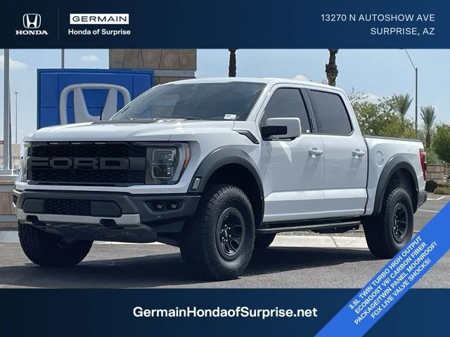 Used 2023 Oxford White Ford Raptor image 1