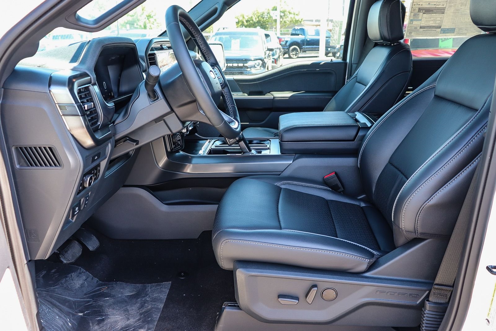 New 2026 Star White Metallic Tri-Coat Ford Lariat® image 18