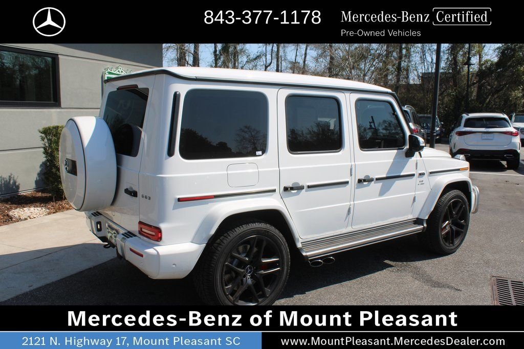 Certified Used 2022 White Mercedes-AMG G 63 AMG® image 4
