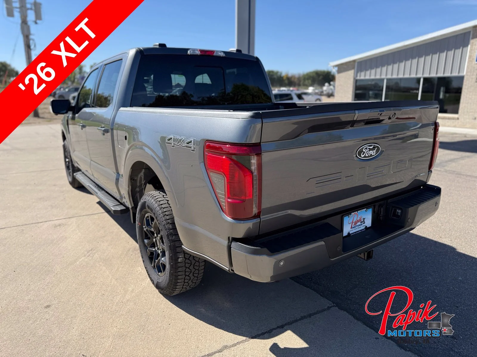 New 2026 Gray Metallic Ford XLT image 5